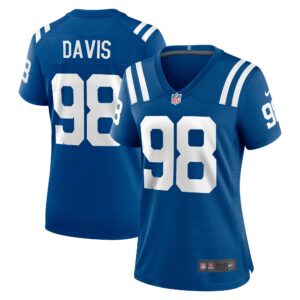 Raekwon Davis Indianapolis Colts Women's Game Jersey -  Royal