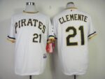 Pittsburgh Pirates #21 Roberto Clemente White Alternate 2 Cool Base Stitched Jersey
