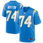 Storm Norton Los Angeles Chargers  Team Game Jersey - Powder Blue