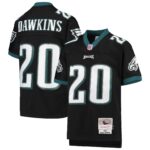 Brian Dawkins Philadelphia Eagles #20 Youth 2004 Legacy Retired Player Jersey - Black