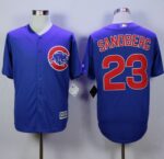 Chicago Cubs #23 Ryne Sandberg Blue New Cool Base Stitched Jersey