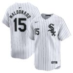 Men's Chicago White Sox MartÃ­n Maldonado  White Home Limited Player Jersey