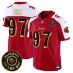 San Francisco 49ers Nick Bosa # 97 SF "Rivalries" Vapor Limited Jersey - Faithful To The Bay Patch - All Stitched
