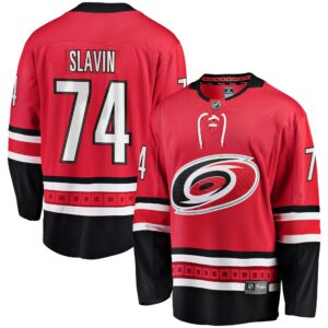 Jaccob Slavin Carolina Hurricanes Breakaway Player Jersey - Red