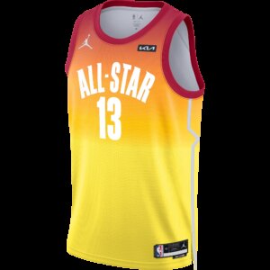 Bam Adebayo Jordan Brand Carmine 2023 All Star Swingman Jersey