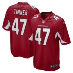Ezekiel Turner Arizona Cardinals  Game Jersey - Cardinal