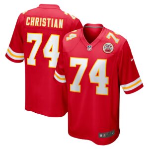 Geron Christian Kansas City Chiefs  Game Player Jersey - Red