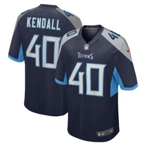 Anthony Kendall Tennessee Titans Team Game Jersey -  Navy