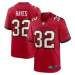 Josh Hayes Tampa Bay Buccaneers  Game Jersey -  Red
