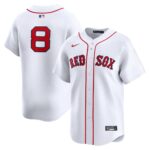 Men's Boston Red Sox #8 Carl Yastrzemski  White Home Limited Player Jersey
