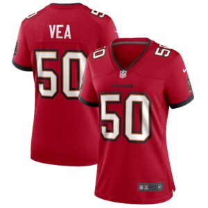 Vita Vea Tampa Bay Buccaneers  Women's Game Jersey - Red