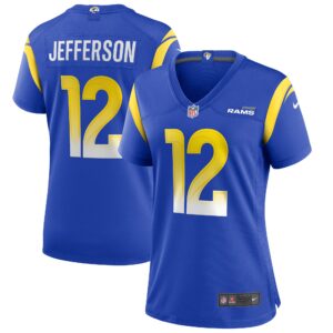 Van Jefferson Los Angeles Rams  Women's Game Jersey - Royal