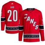 Sebastian Aho Carolina Hurricanes  Reverse Retro 2.0 Authentic Player Jersey - Red