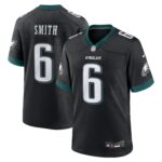 DeVonta Smith #6 Philadelphia Eagles Alternate Game Jersey - Black