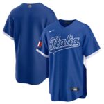 Team Italy Baseball 2026 World Baseball Classic Road Stadium Jersey - Navy