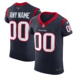 Houston Texans  Vapor F.U.S.E. Elite Custom Jersey - Navy