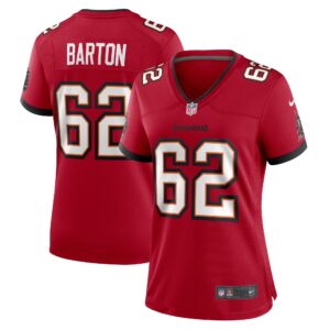 Graham Barton Tampa Bay Buccaneers Women's  Game Jersey -  Red