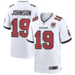 kameron johnson #19 Tampa Bay Buccaneers Away Game Jersey - White