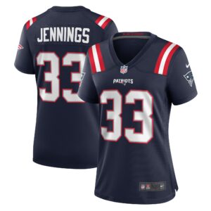 Anfernee Jennings New England Patriots Women's Team Game Jersey -  Navy