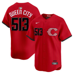 Queen City #513 Cincinnati Reds 2026 City Connect Vapor Premier Limited Jersey - All Stitched