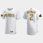 Men's San Diego Padres #2 Trent Grisham 2022 All-Star Game Flex Base Jersey - White Gold