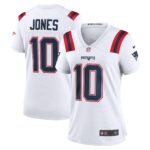 Mac Jones New England Patriots Women's Player Jersey - White