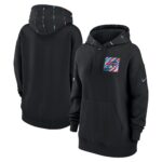Women's  Black Buffalo Bills 2023 Crucial Catch Club Pullover Hoodie