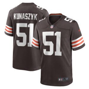 Kunaszyk Cleveland Browns Game Player Jersey - Brown