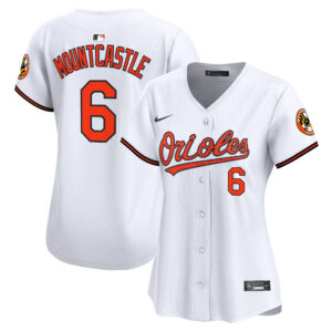 Women's Ryan Mountcastle #6 Baltimore Orioles Vapor Premier Limited Jersey - White