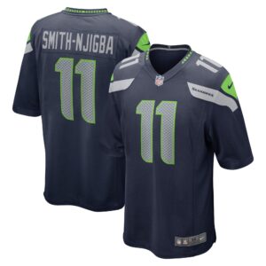 Jaxon Smith-Njigba Seattle Seahawks  2023 Draft First Round Pick Game Jersey - College Navy