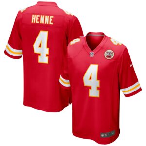 Chad Henne Kansas City Chiefs  Game Jersey - Red