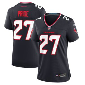 Troy Pride Houston Texans Women's Team Game Jersey -  Navy