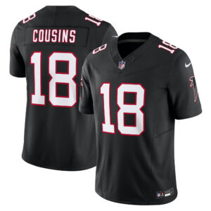 Atlanta Falcons Kirk Cousins #18 Black Vapor F.U.S.E. Limited Jersey