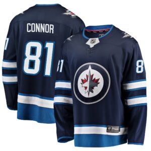 Kyle Connor Winnipeg Jets Breakaway Replica Jersey - Navy