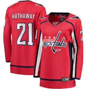 Garnet Hathaway Washington Capitals Women's Home Breakaway Jersey - Red