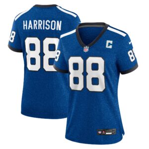 Marvin Harrison Indianapolis Colts  Women's Indiana Nights Alternate Game Jersey - Royal