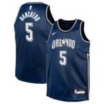 Youth Orlando Magic Paolo Banchero  Navy 2023/24 Swingman Replica Jersey - City Edition