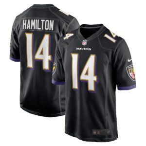 Kyle Hamilton Baltimore Ravens  Player Game Jersey - Black