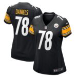 James Daniels Pittsburgh Steelers  Women's Game Player Jersey - Black