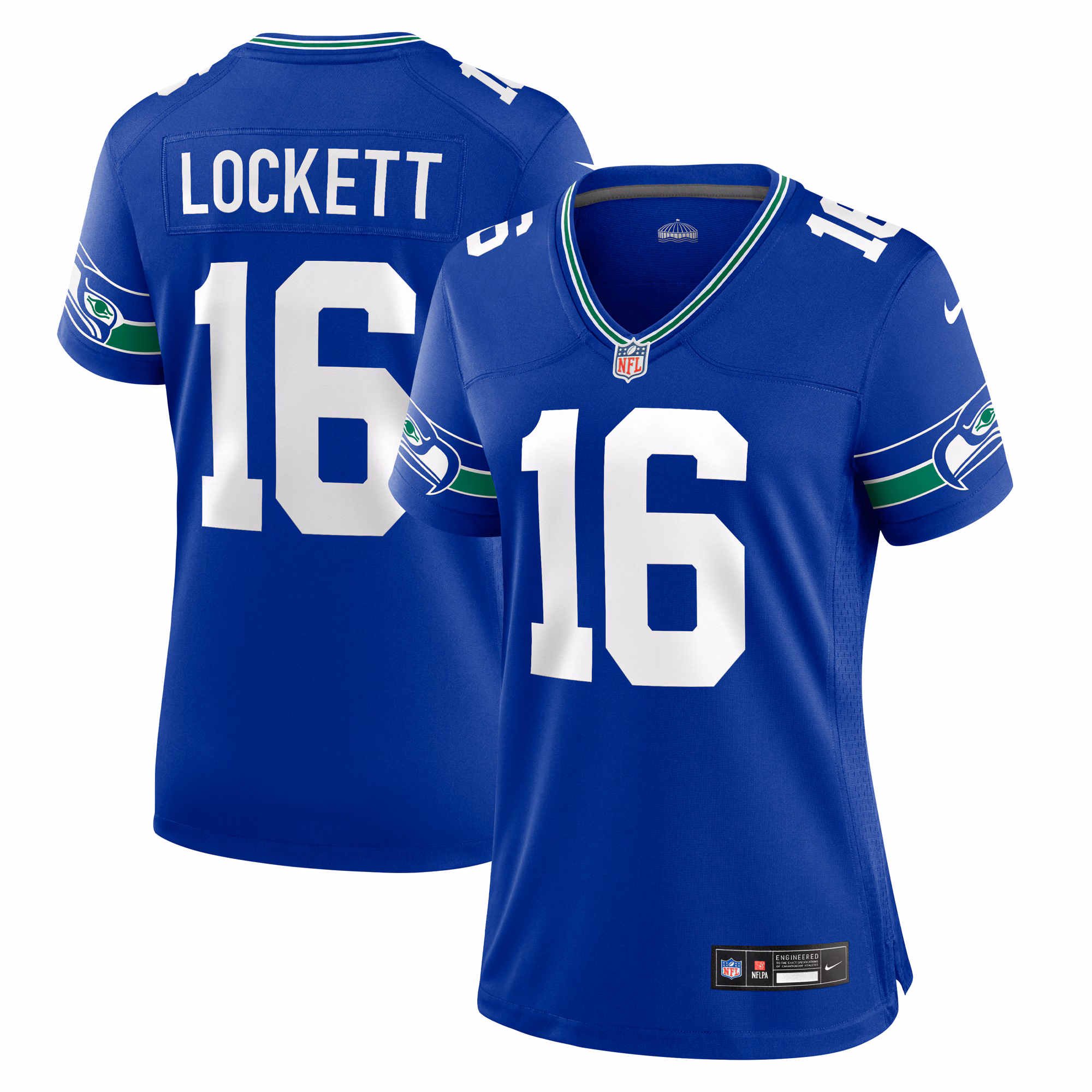 Tyler Lockett Seattle Seahawks Women's Player Jersey - Royal