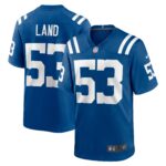 Isaiah Land Indianapolis Colts Team Game Jersey -  Royal