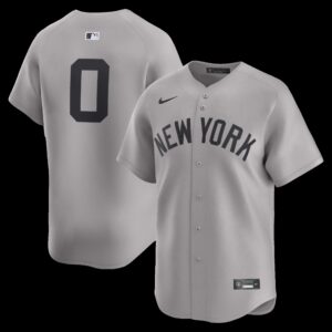 New York Yankees Marcus Stroman #0 Gray Road Limited Player Jersey