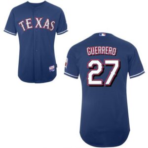 Texas Rangers #27 Vladimir Guerrero Stitched Blue Jersey