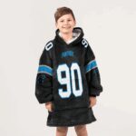 Kid 90 Carolina Football Unisex Blanket Hoodie