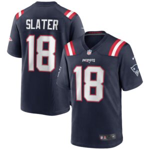 Matthew Slater New England Patriots  Game Jersey - Navy