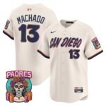 Manny Machado #13 San Diego Padres 2026 City Connect Vapor Premier Limited Jersey - Cream