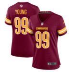 Chase Young Washington Commanders  Women's Game Jersey - Burgundy