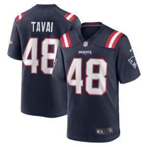 Jahlani Tavai New England Patriots Game Player Jersey - Navy