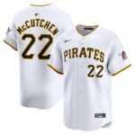 Men's Pittsburgh Pirates Andrew McCutchen  White Home Limited Player Jersey