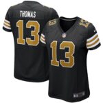 Michael Thomas New Orleans Saints  Women's Alternate Game Jersey - Black
